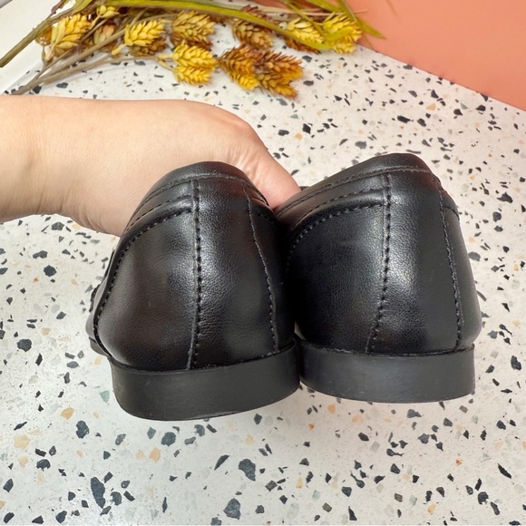 NEW Steve Madden Carrine Black Horsebit Women’s Leather Slip On Loafers Sz 7.5 - Picture 7 of 10